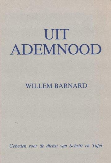 Uit ademnood - W. Barnard 9789064951602, Verzenden, Zo goed als nieuw, W. Barnard