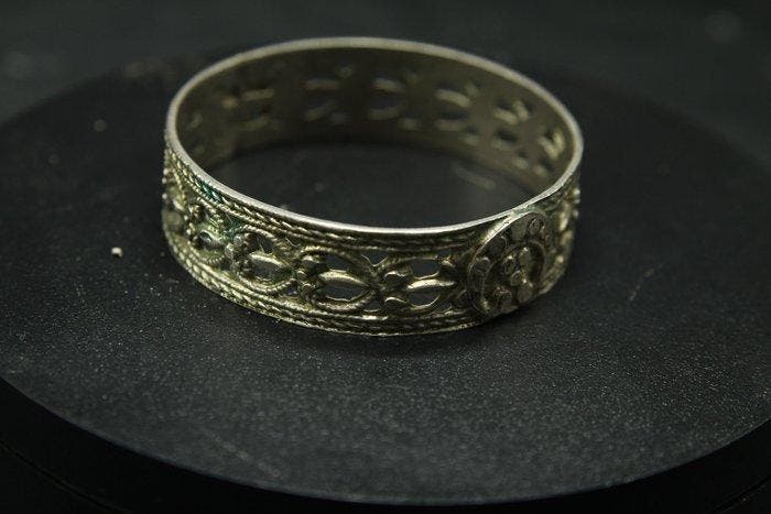 Vintage Algerijnse Berber Chaoui Armband - Aurès-regio -, Antiek en Kunst, Kunst | Niet-Westerse kunst