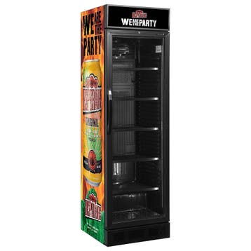 Desperados glasdeurkoelkast 345 liter, Ophalen of Verzenden