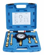 8 Delig 0 Tot 21 Bar Benzine Compressietester - 10 Tot 300 P, Auto diversen, Autogereedschap, Ophalen of Verzenden, Nieuw