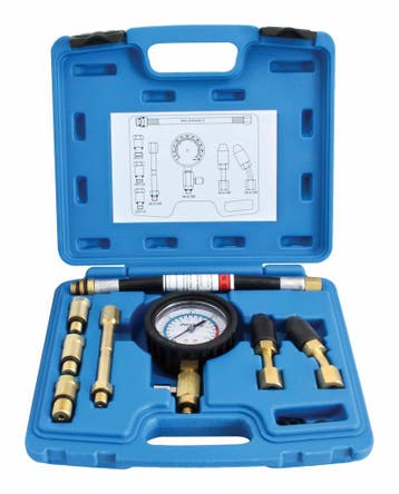 8 Delig 0 Tot 21 Bar Benzine Compressietester - 10 Tot 300 P, Ophalen of Verzenden, Nieuw