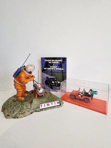 Beeld, Tintin – Figurines Moulinsart “Astronaute avec Milou”, Nieuw