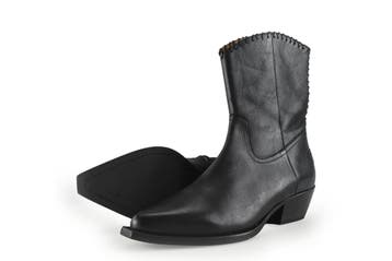 Shabbies Amsterdam Laarzen in maat 38 Zwart, Hoge laarzen, Shabbies Amsterdam, Verzenden, Zwart