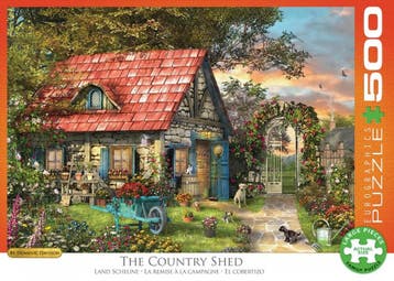 The Country Shed Puzzel (500 XL stukjes) | Eurographics -, Verzenden, Nieuw