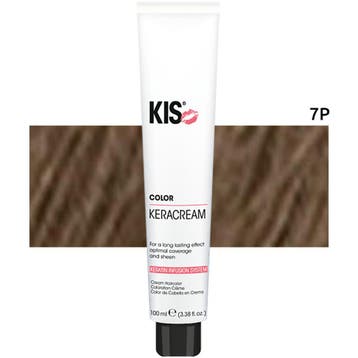 KIS Kappers – Kera Cream Color Haarverf – 7P : Middel, Verzenden, Nieuw