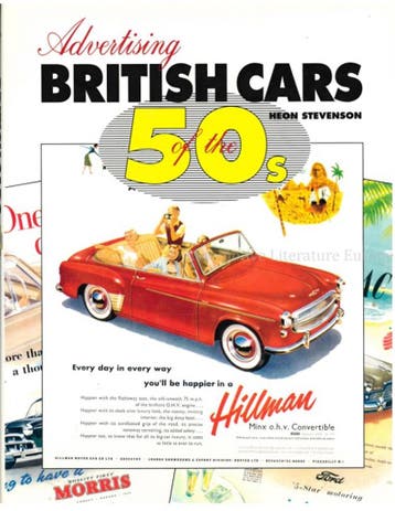 ADVERTISING BRITISH CARS OF THE 50s, Nieuw, Author