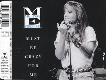 cd single - Melissa Etheridge - Must Be Crazy For Me, Verzenden, Zo goed als nieuw, Pop