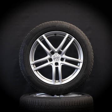 18 inch velgen Audi A6 Zomerbanden 225/55/18, 18 inch, Gebruikt, Banden en Velgen, Personenwagen