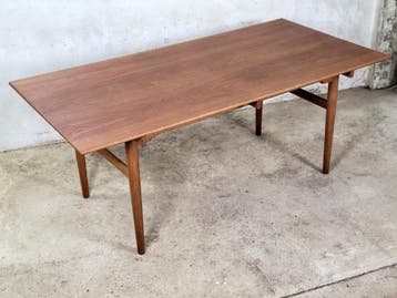 Hans J. Wegner AT327 eettafel voor Andreas Tuck, Denemarken, Ophalen, Gebruikt, Vintage design, Deens design Mid century Modern, Space Age