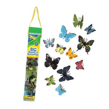 Plastic Gedetailleerde Vlinders - Set van 18 Unieke Vlinders