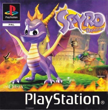 Playstation 1 Spyro the Dragon, Verzenden, Zo goed als nieuw