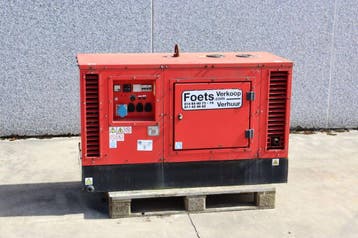 Veiling: Generator Europower S8DE Diesel 8kVA 2001, Zakelijke goederen, Machines en Bouw | Aggregaten, Ophalen