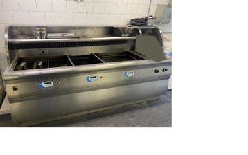 Perfecta Smitto Visbakoven Aardgas, Ophalen of Verzenden, Gebruikt