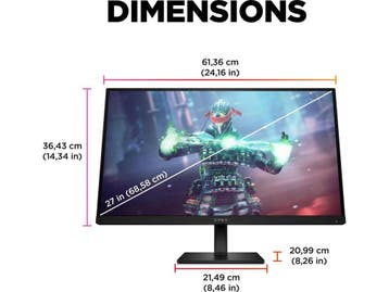 HP OMEN 27K - Gaming Monitor - 4K IPS 144Hz - 27 Inch, Computers en Software, Monitoren, Verzenden, Zo goed als nieuw, HP