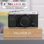 Fujifilm X-E1 zilver | hele mooie staat | Foto Karin Kollum, Gebruikt, Spiegelreflex, Ophalen of Verzenden, Fuji