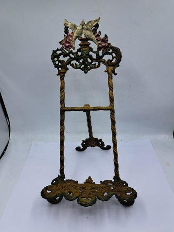 Schildersezel - Gietijzer - Standaard, Antiek en Kunst, Curiosa en Brocante