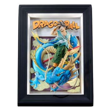 Dragon Ball Z Tamashii Art 3D Relief Picture Son Goku & D..., Ophalen of Verzenden, Nieuw