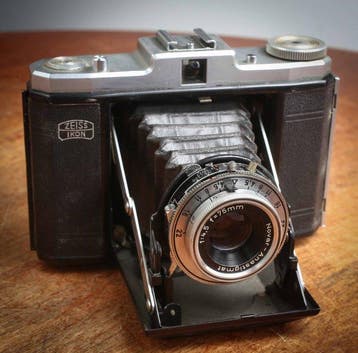 Zeiss Ikon Nettar 517/16 avec Novar 4,5/75 mm, Audio, Tv en Foto, Fotocamera's Analoog, Nieuw