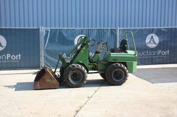 Veiling: Kniklader Striegel 190 DYA Diesel 27.2kW 2005, Ophalen, Wiellader of Shovel
