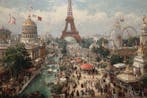 I_KONIQ - Paris 1889 World Expo belle epoque oilpaint style