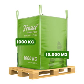 Frassor Insectenfrass (Big Bag 1000 kg - voor 10.000 m2), Verzenden, Mest