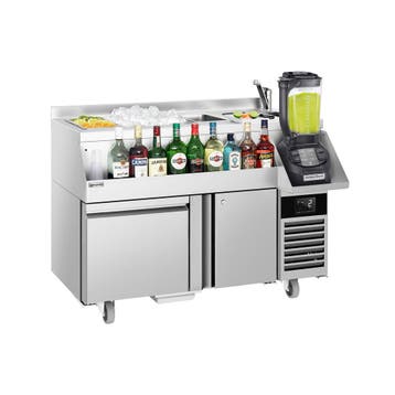 GGM Gastro | Cocktail voorbereidingstafel - 1200mm - 150L -, Zakelijke goederen, Horeca | Meubilair en Inrichting, Verzenden, Nieuw in verpakking
