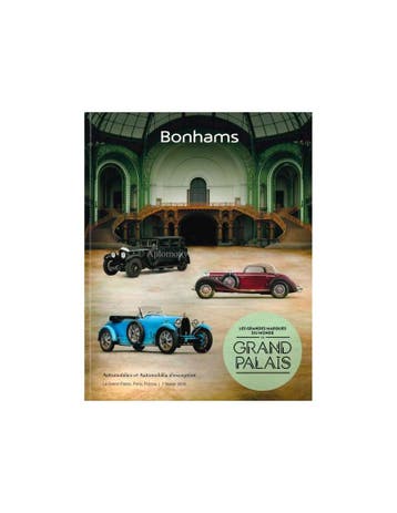 2019 BONHAMS GRAND PALAIS PARIS VEILING CATALOGUS, Boeken, Nieuw, Author