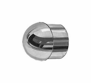 Buisdop rond RVS 40 mm, Ophalen of Verzenden, Nieuw zonder verpakking