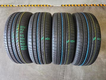 235/50/19 99V PIRELLI ZOMERBANDEN 7,5MM PROFIEL 4X, Auto-onderdelen, Gebruikt, 235 mm, Band(en), Personenwagen