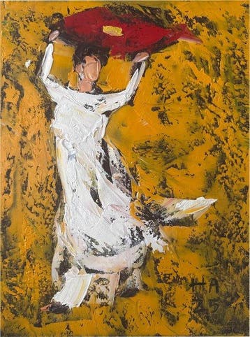 Hoang Anh (1984) - Étude Atelier (8) 40 30 cm