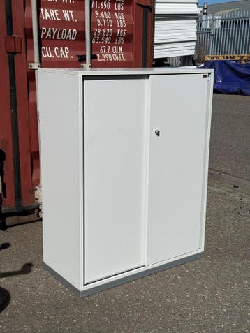 100x Archiefkast Met Slot, Voorzien Van 2 Legplanken, Huis en Inrichting, Kasten | Roldeurkasten en Archiefkasten, Gebruikt, Verzenden
