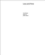 Less and More | 9783899553970 | KLEMP,  Klaus, Zo goed als nieuw, KLEMP,  Klaus