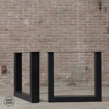 Stalen onderstel tafel - U leg heavy - Nordstahl, Verzenden, Nieuw