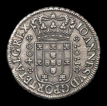 Portugal. D. João V (1706-1750). Cruzado Novo (480 Reis) -