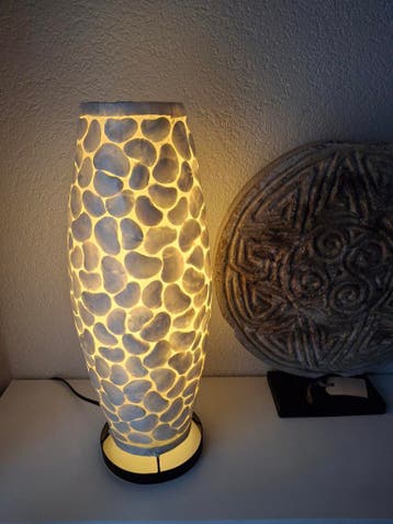 Capiz schelpenlamp, Verzenden, Nieuw