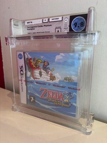 Nintendo - DS - WATA Graded 9.8 A Zelda The Phantom, Nieuw