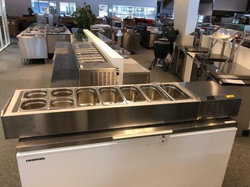 Showroommodel NordCap opzetkoelvitrine 7 x 1/3 GN, Ophalen, Gebruikt, Koelen en Vriezen