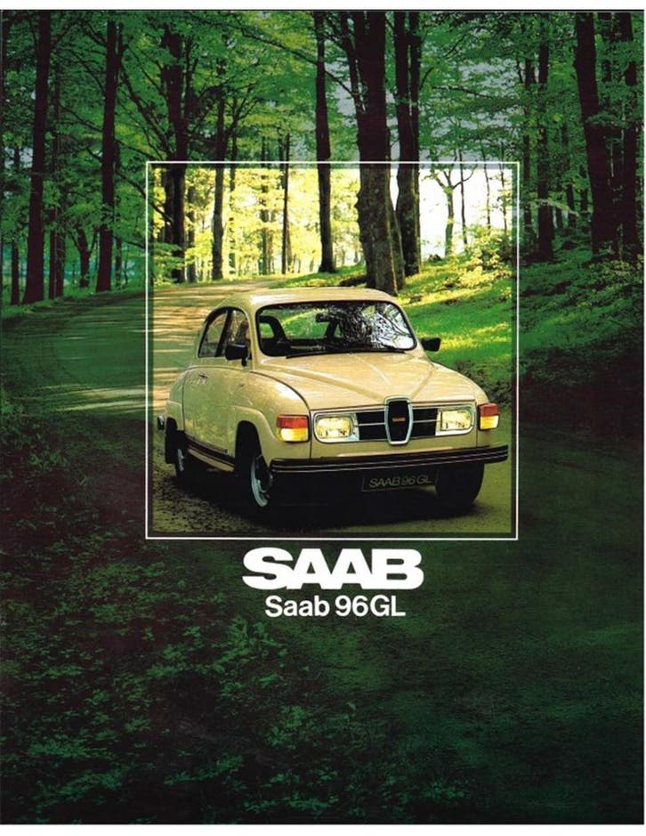 1979 SAAB 96 BROCHURE NEDERLANDS, Boeken, Auto's | Folders en Tijdschriften