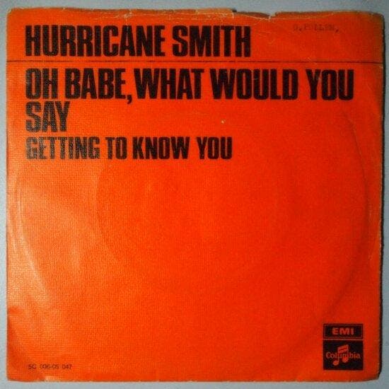 Hurricane Smith  - Oh Babe, What Would You Say - Single, Cd's en Dvd's, Vinyl Singles, Verzenden