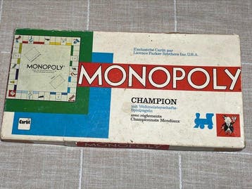 Bordspel - RARE 1961 Monopoly Champion - Papier, Antiek en Kunst