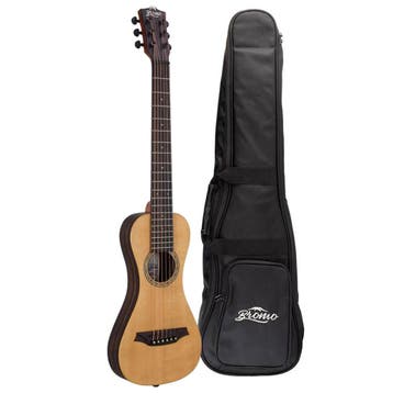 Bromo BAR3E Rocky Mountain Series Reisgitaar All Solid, Ophalen of Verzenden, Nieuw