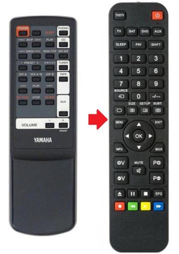 Yamaha VR09390 afstandsbediening, Verzenden, Nieuw