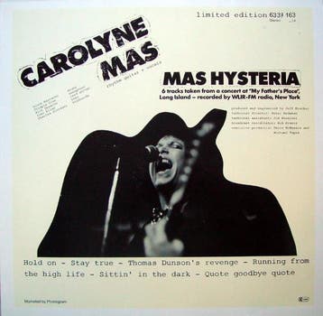 Carolyne Mas - Mas Hysteria, Ophalen of Verzenden, Gebruikt