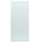 vidaXL Urinoirschot 90x40 cm gehard glas, Verzenden, Nieuw