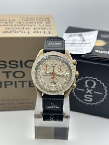 Omega x Swatch - MoonSwatch - Mission to Jupiter - Zonder, Nieuw