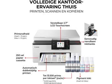 Canon MAXIFY MegaTank GX1050 - All-in-One Printer -, Verzenden, Nieuw, Canon