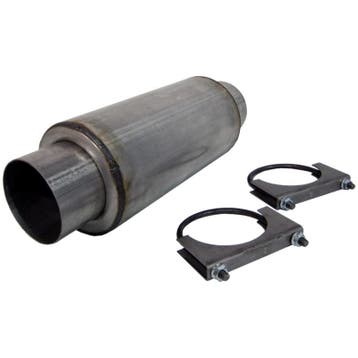MBRP Universal Resonator 4 Inlet /Outlet 12 Body 18 Overall, Ophalen of Verzenden, Nieuw