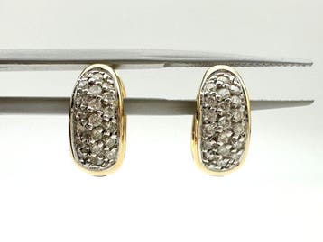 Zonder minimumprijs - Oorbellen - 18 karaat Geel goud,, Sieraden, Tassen en Uiterlijk, Oorbellen, Nieuw