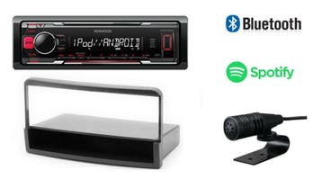 Bluetooth autoradio Ford Galaxy + frame & aansluitkabel, Ophalen of Verzenden, Nieuw