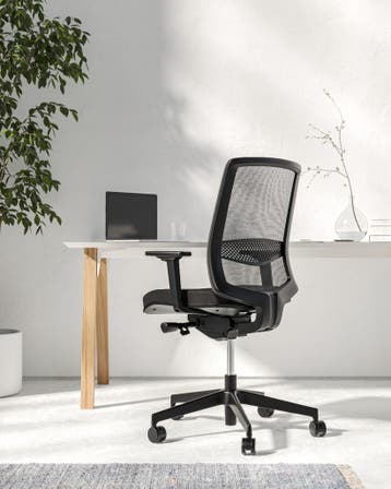 Rim Victory bureaustoel, zwart, Overige plaatsen, Ophalen of Verzenden, Nieuw in verpakking, Stoel